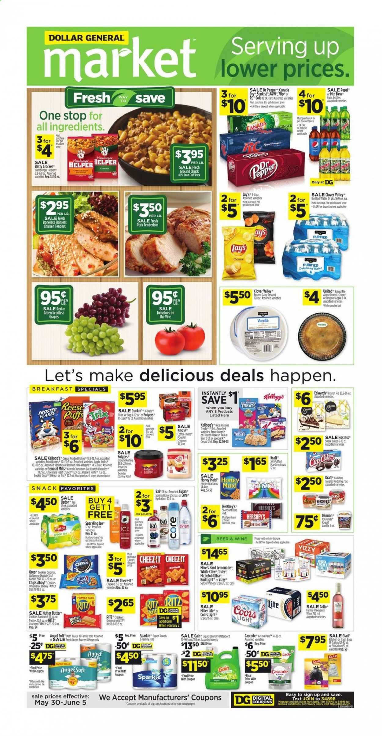 Dollar General (GA) Weekly Ad Flyer May 30 to June 5