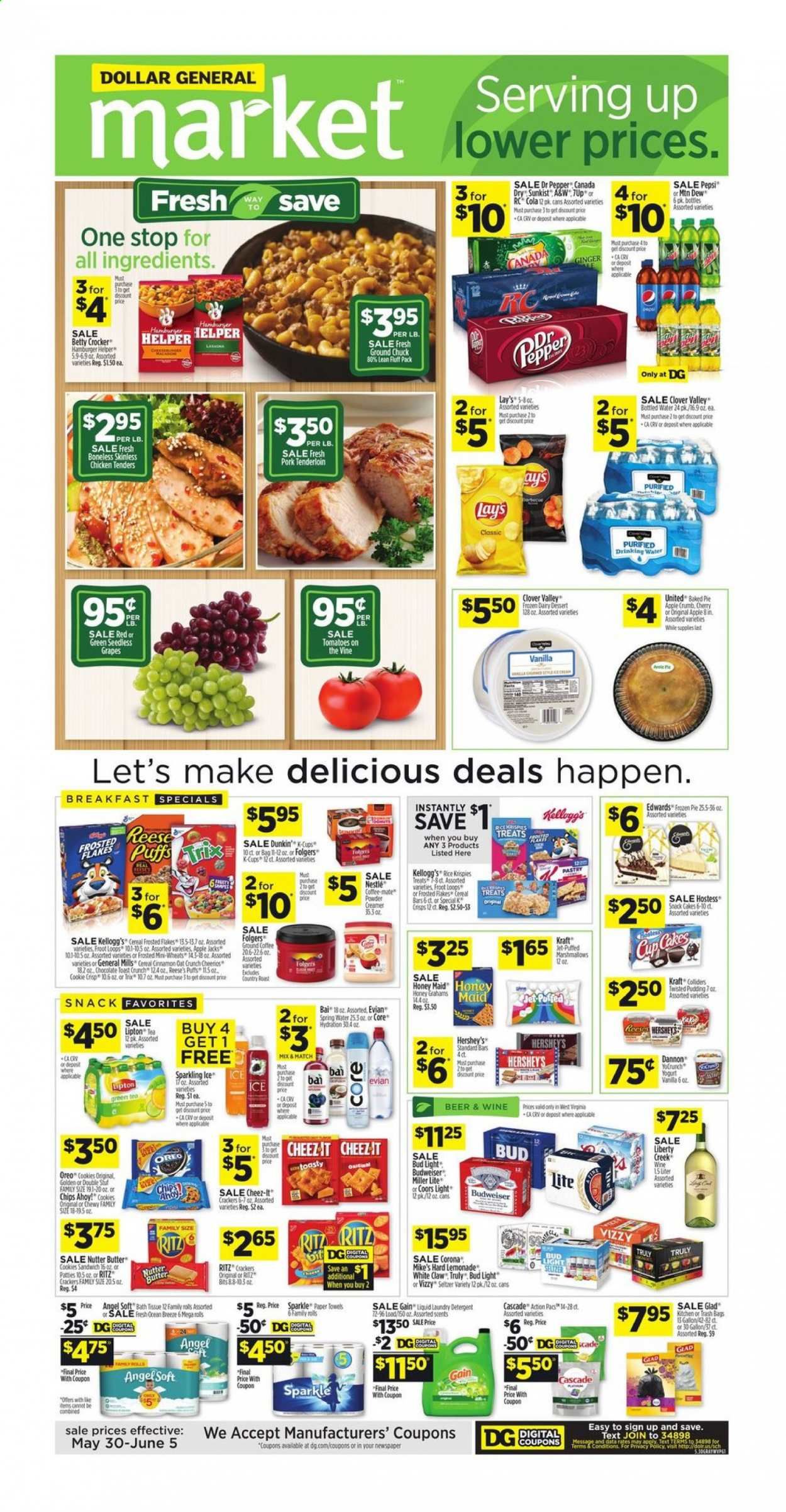 Dollar General (WV) Weekly Ad Flyer May 30 to June 5