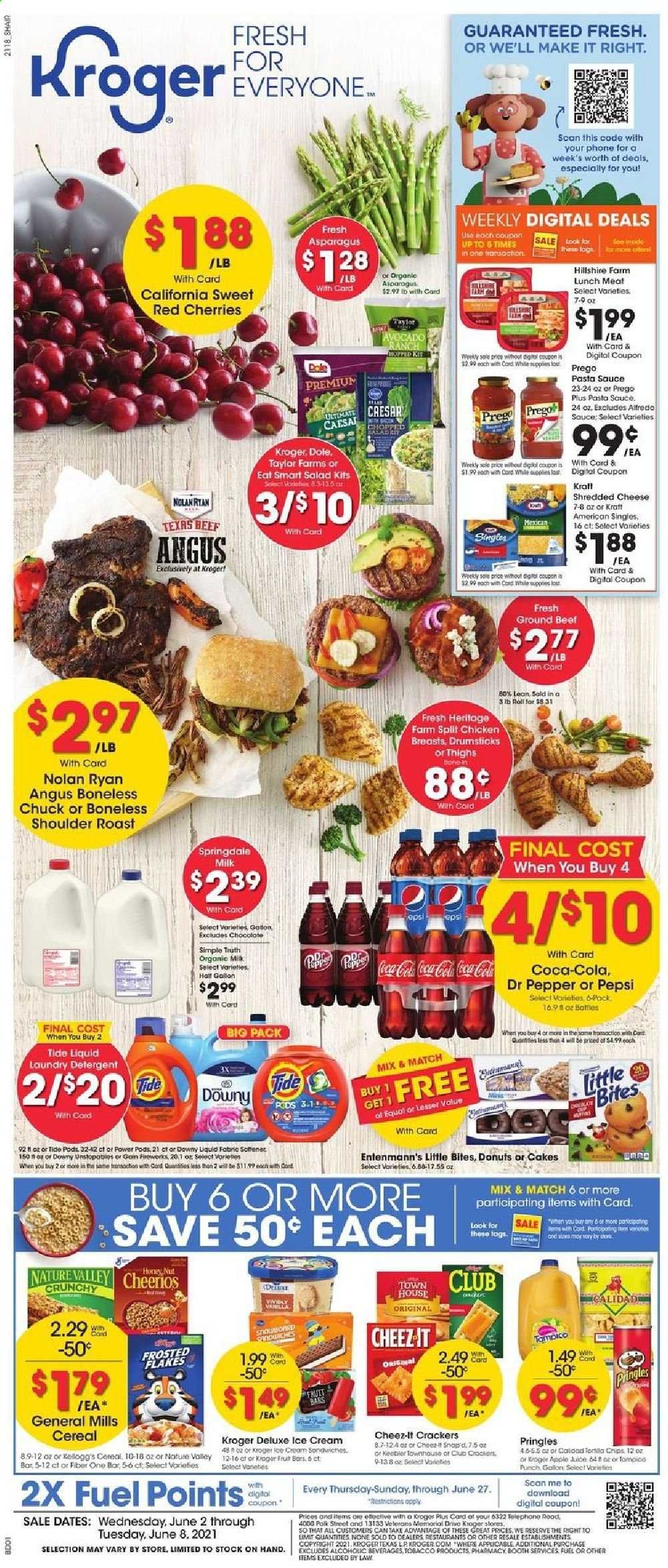 Kroger (GA, IL, LA, MI, OK, SC, TN, TX, VA) Weekly Ad Flyer June 2 to June 8