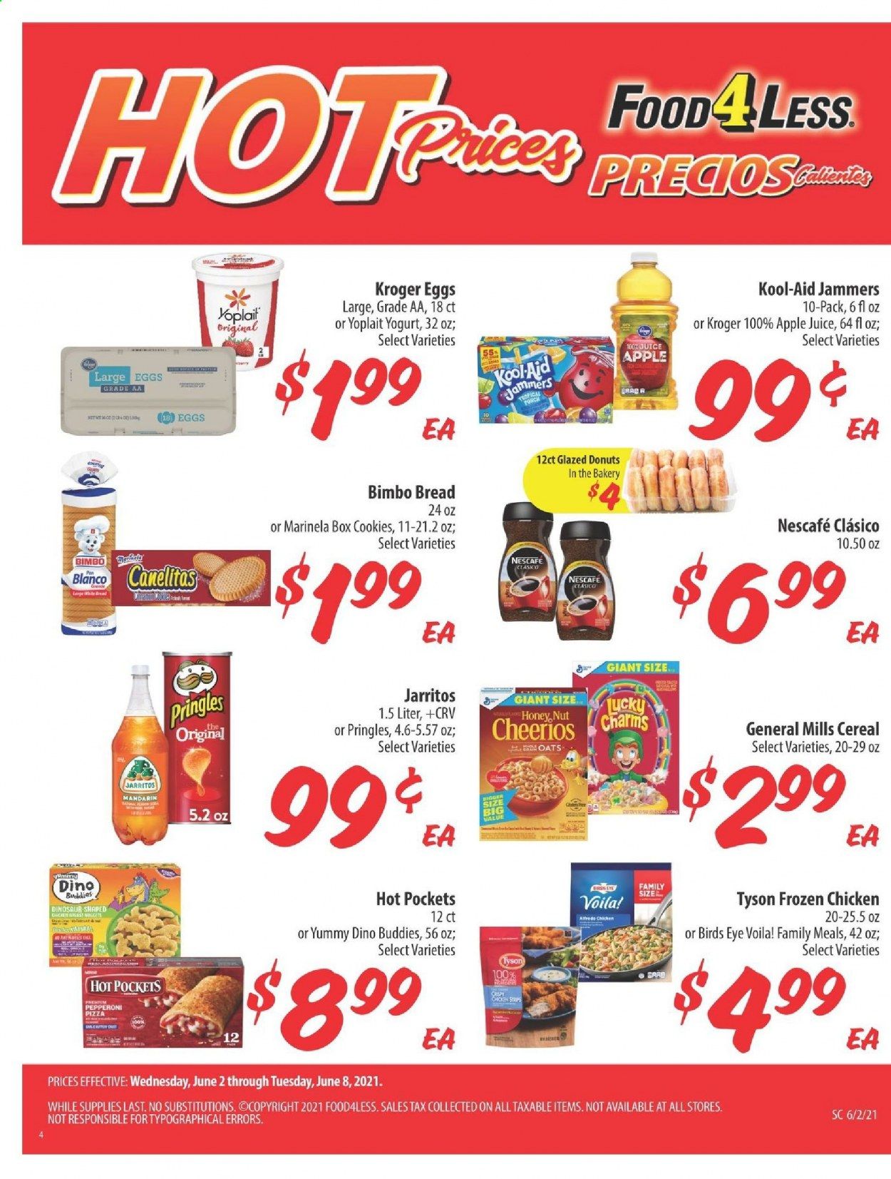 Food 4 Less (CA) Weekly Ad Flyer June 2 to June 8