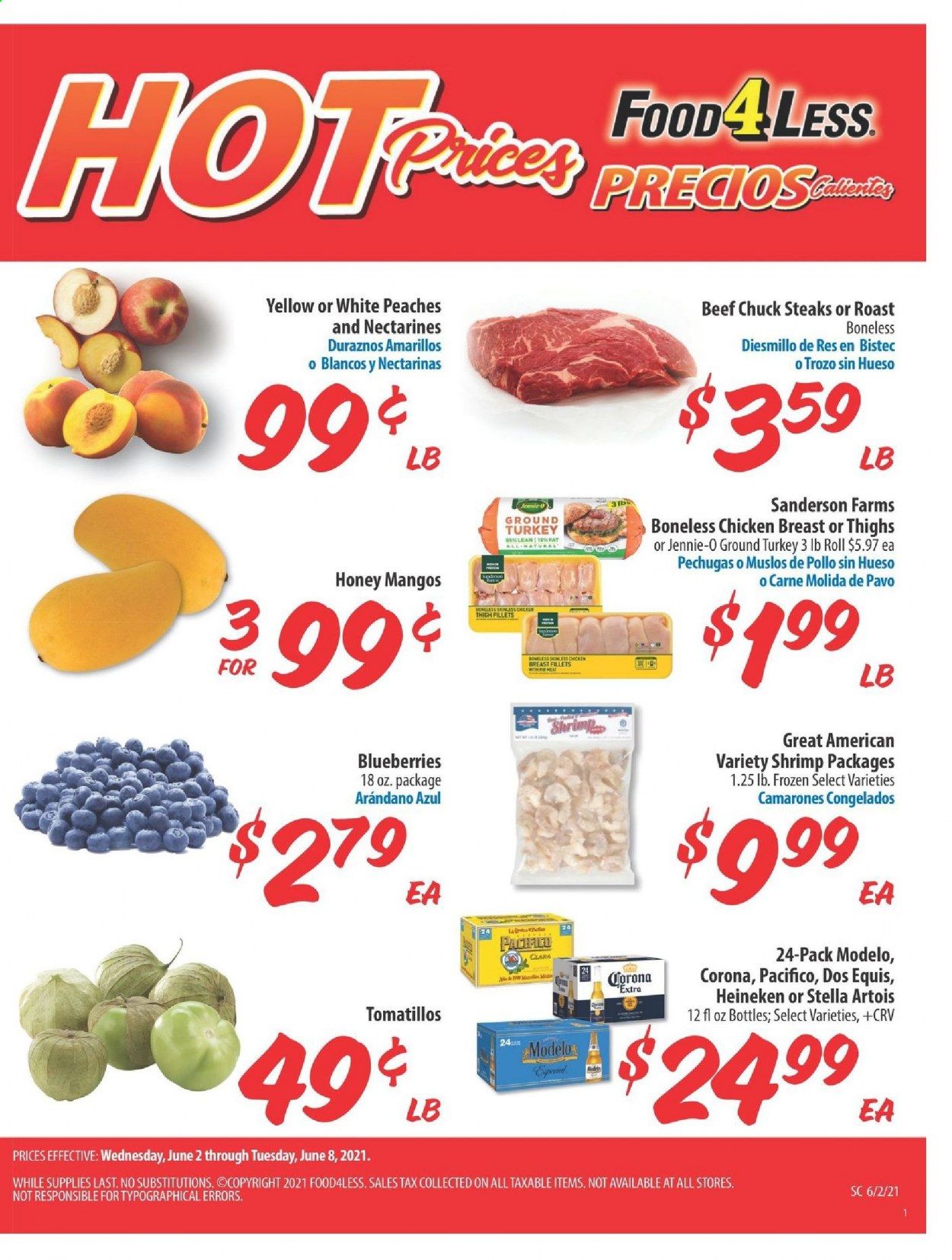 Food 4 Less (CA) Weekly Ad Flyer June 2 to June 8
