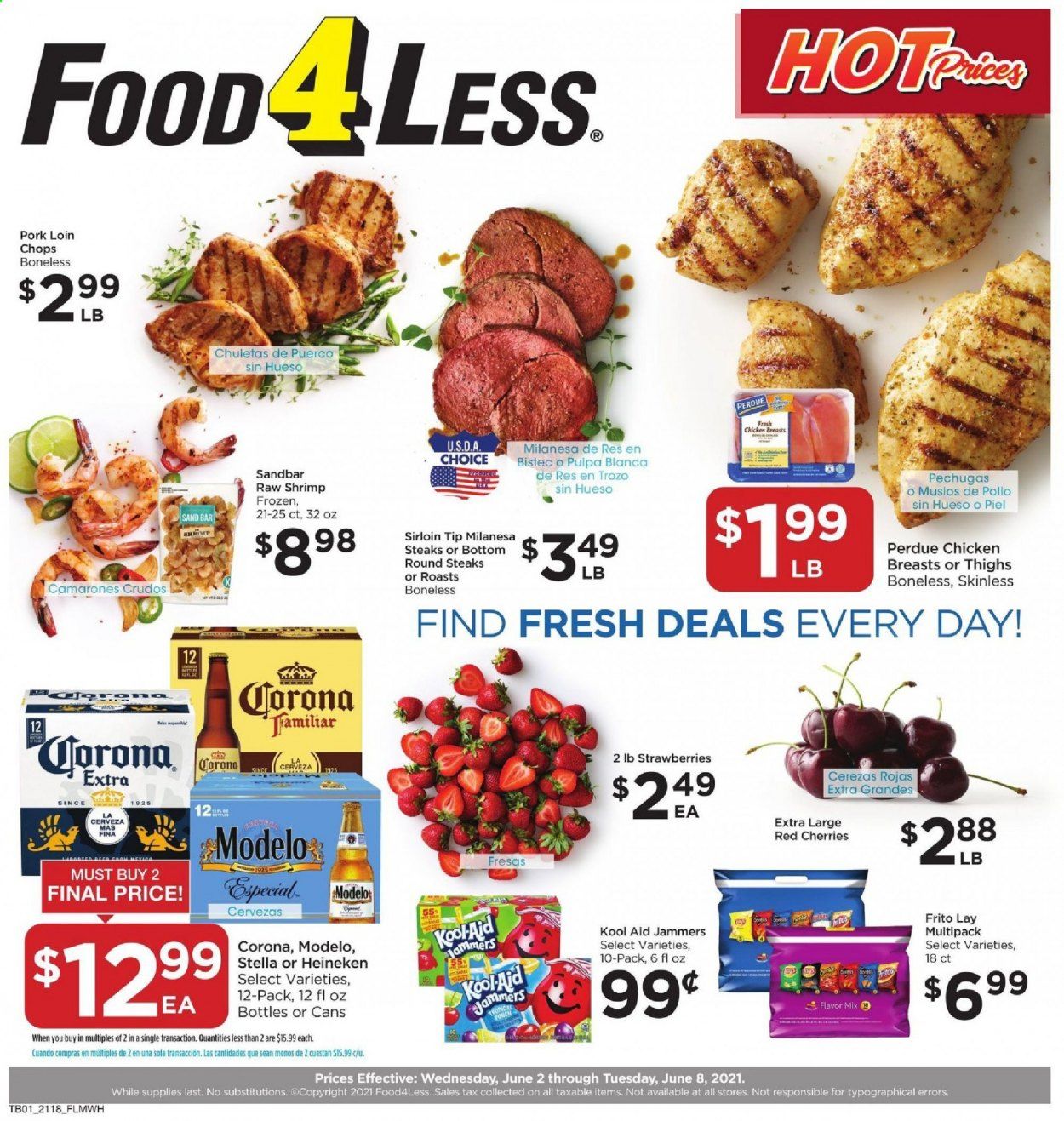 Food 4 Less (IL) Weekly Ad Flyer June 2 to June 8