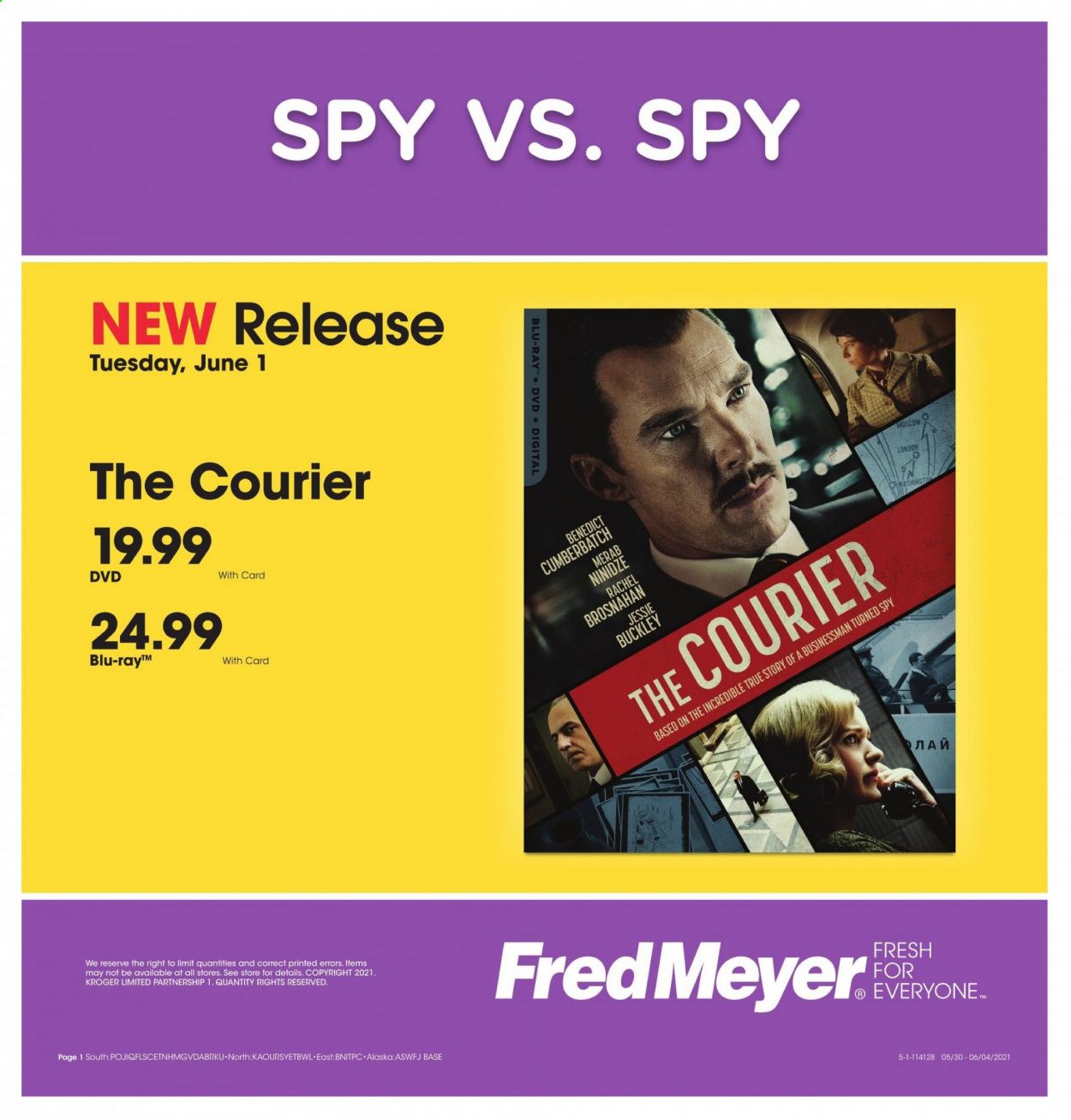 Fred Meyer (DC, DE, NJ, NY, PA, VA) Weekly Ad Flyer June 1 to June 4