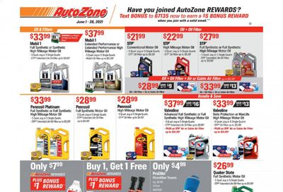 Autozone Weekly Ad Flyer June 1 to June 28
