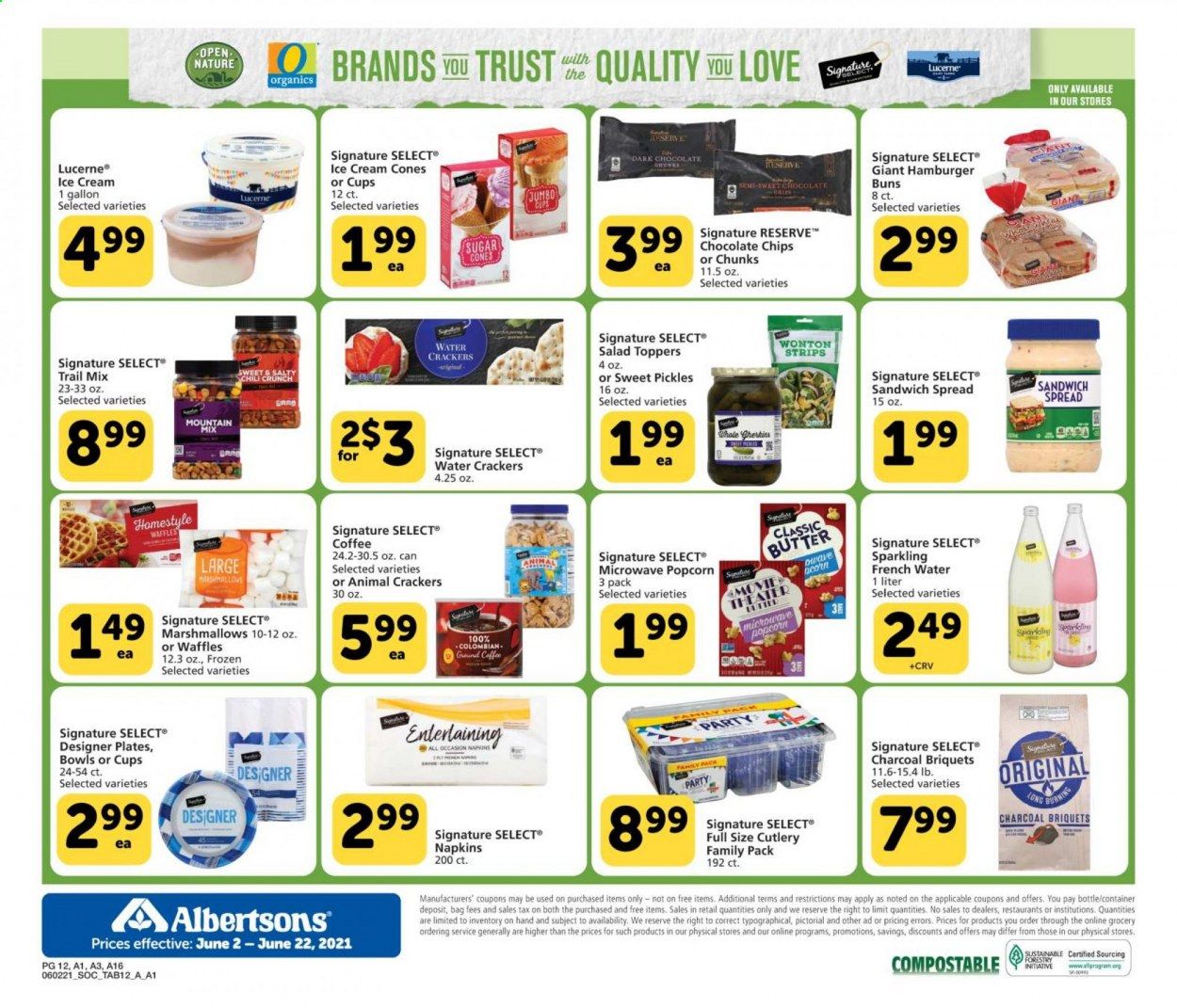 Albertsons (CA, ID, LA, MT, OR, TX, WA) Weekly Ad Flyer June 2 to June 22