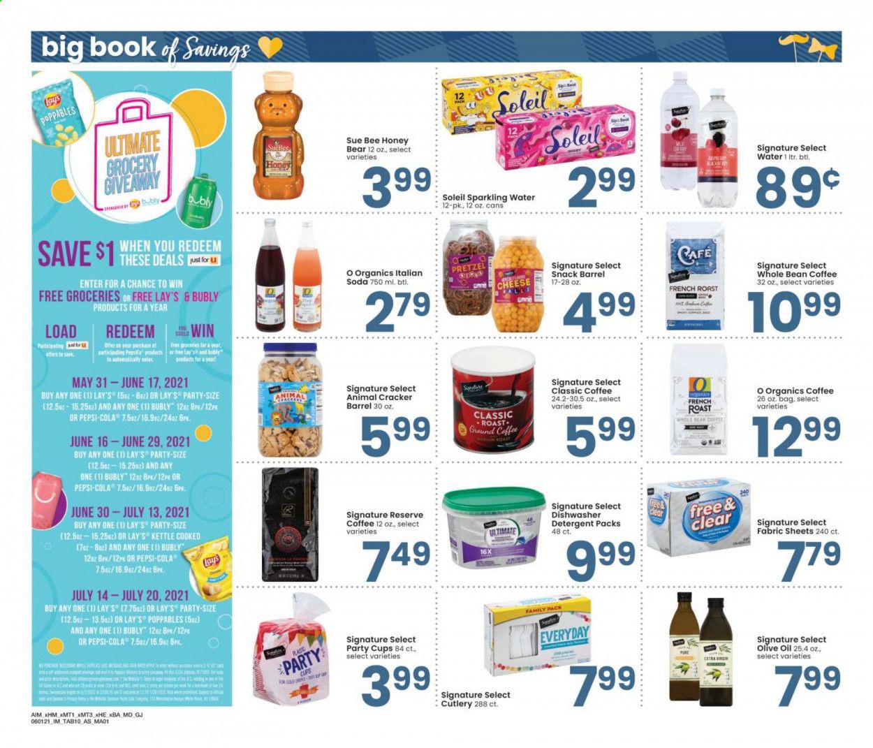 Albertsons (CA, ID, LA, MT, OR, TX, WA) Weekly Ad Flyer June 1 to June 28