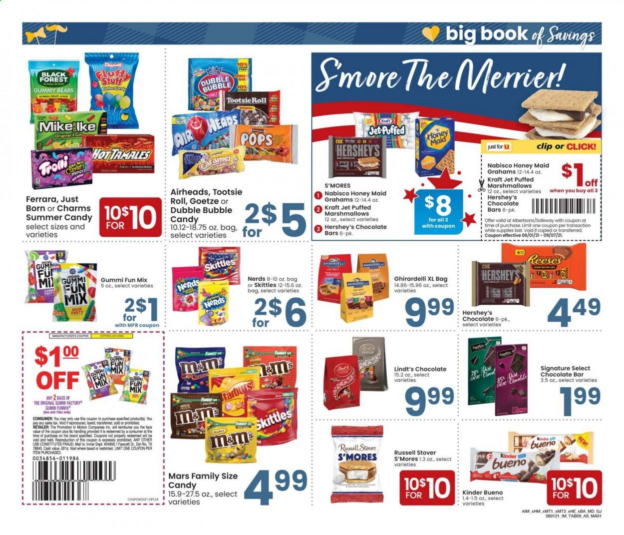 Albertsons (CA, ID, LA, MT, OR, TX, WA) Weekly Ad Flyer June 1 to June 28