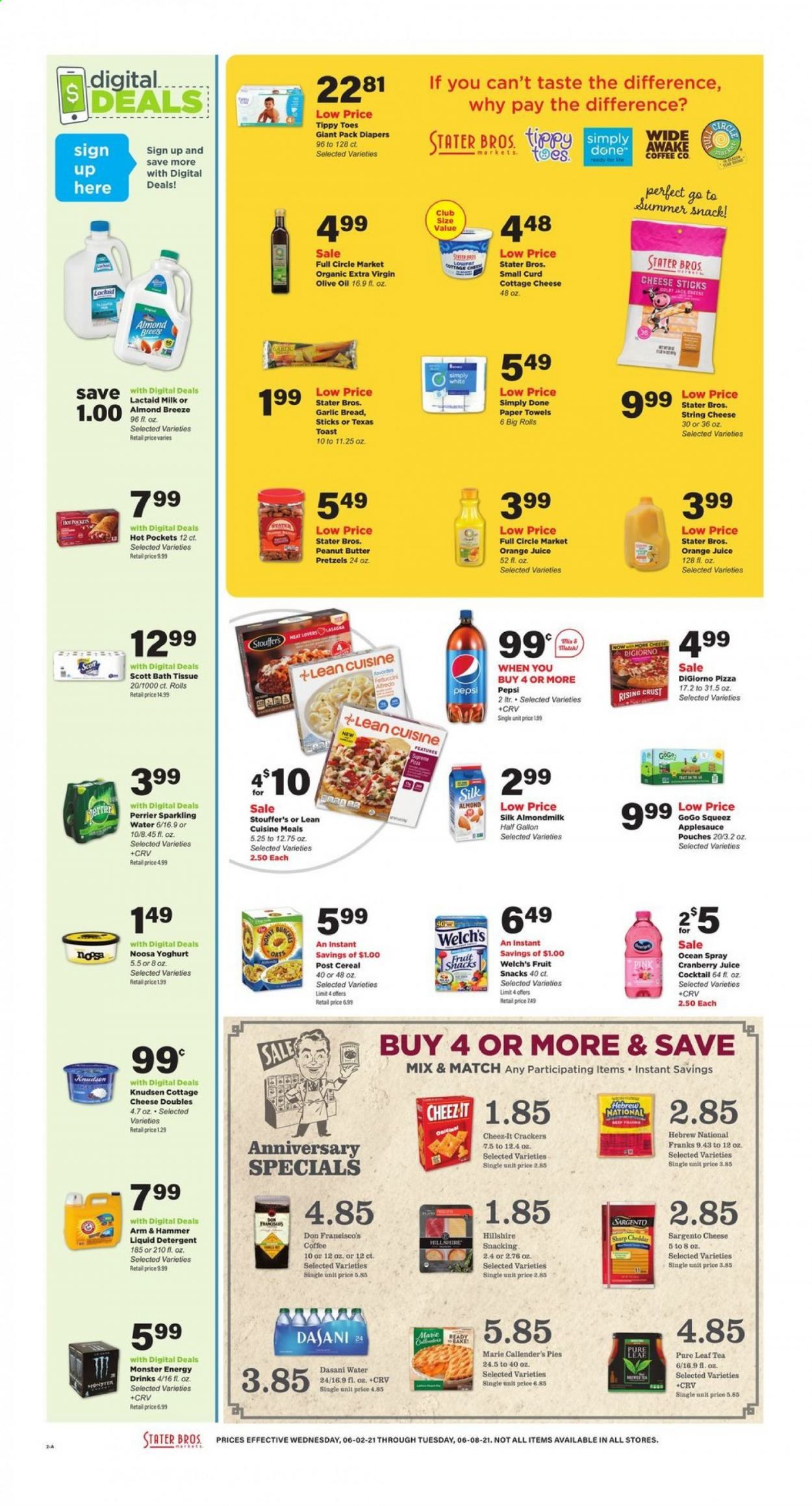 Stater Bros. (CA) Weekly Ad Flyer June 2 to June 8