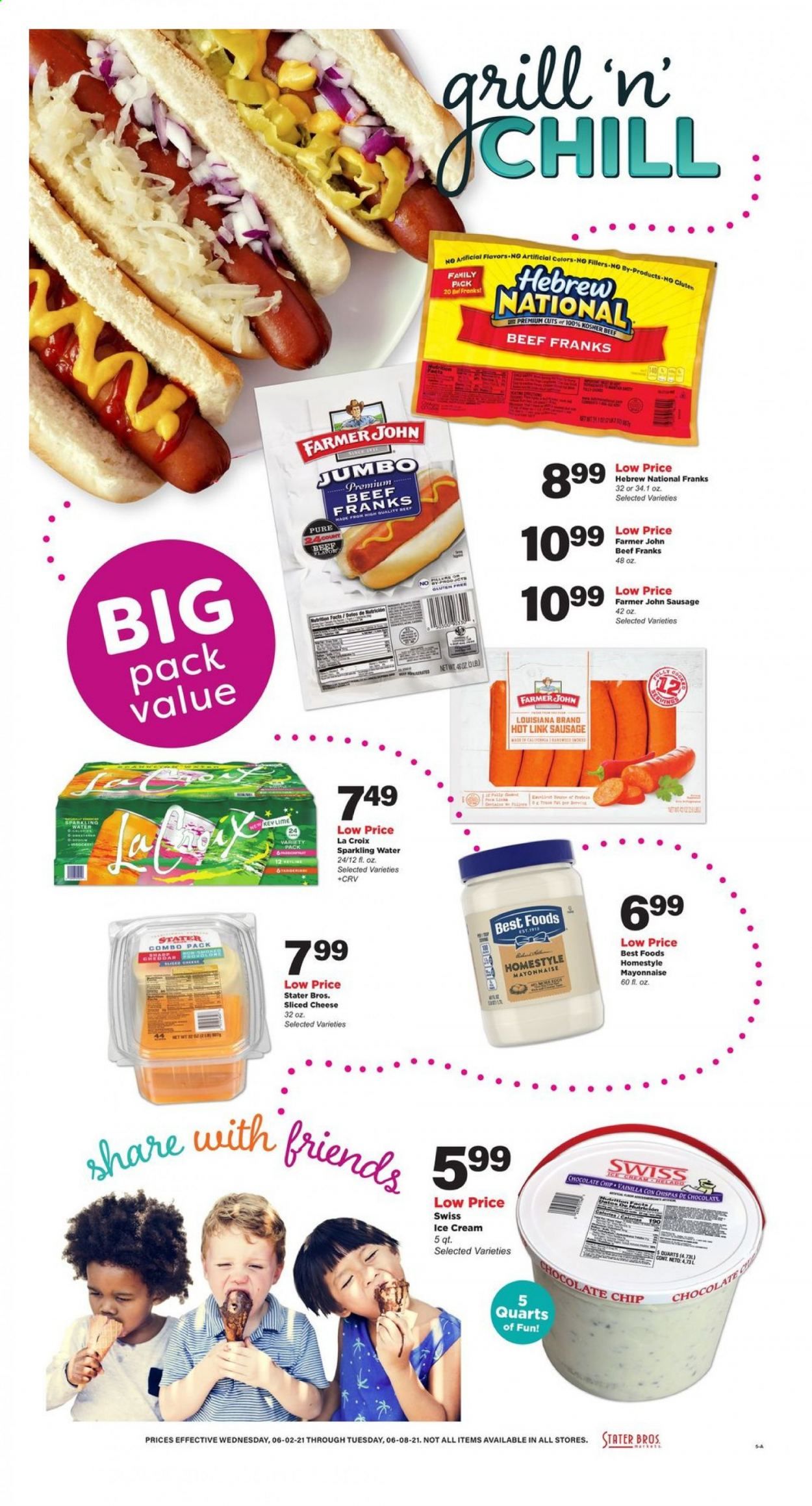 Stater Bros. (CA) Weekly Ad Flyer June 2 to June 8