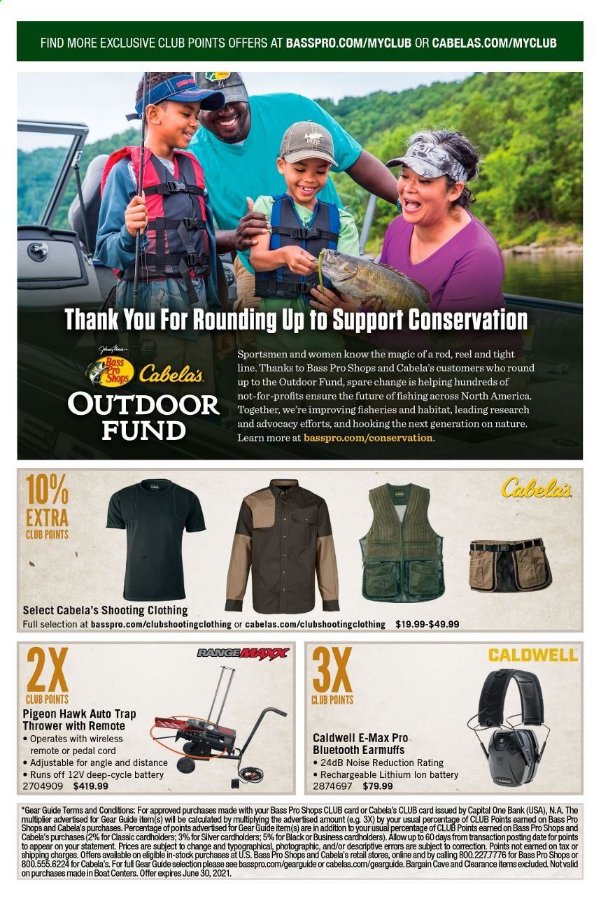 Cabela's Weekly Ad Flyer June 1 to June 30