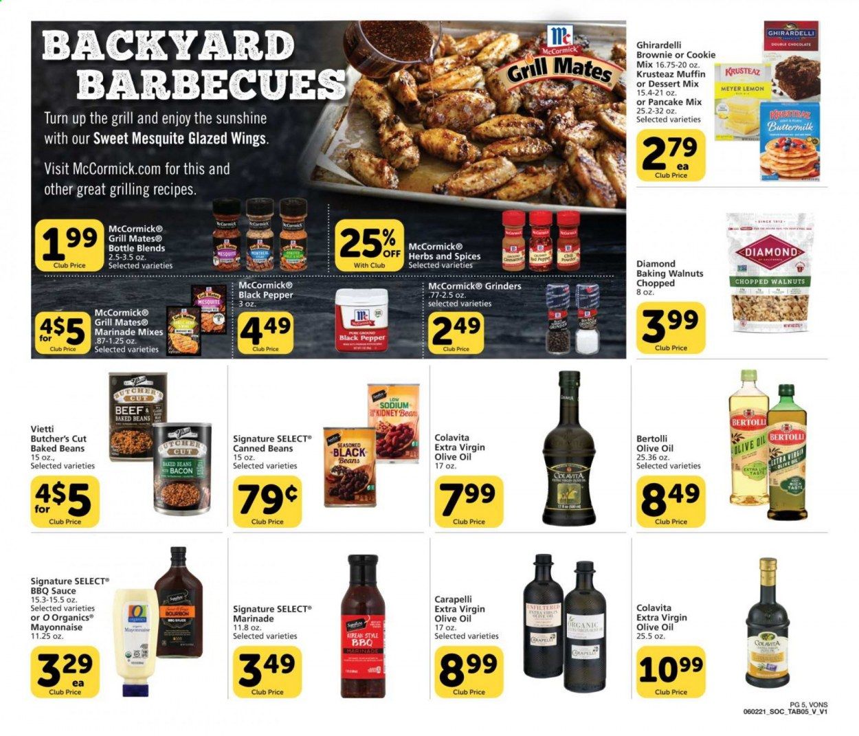 Vons (CA) Weekly Ad Flyer June 2 to June 22