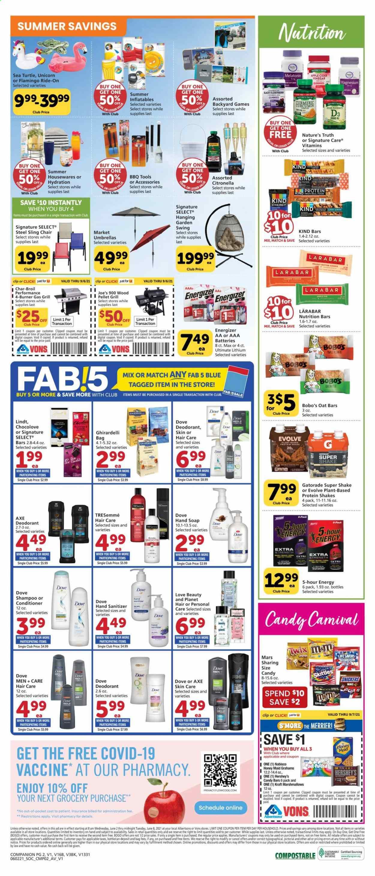 Vons (CA) Weekly Ad Flyer June 2 to June 8
