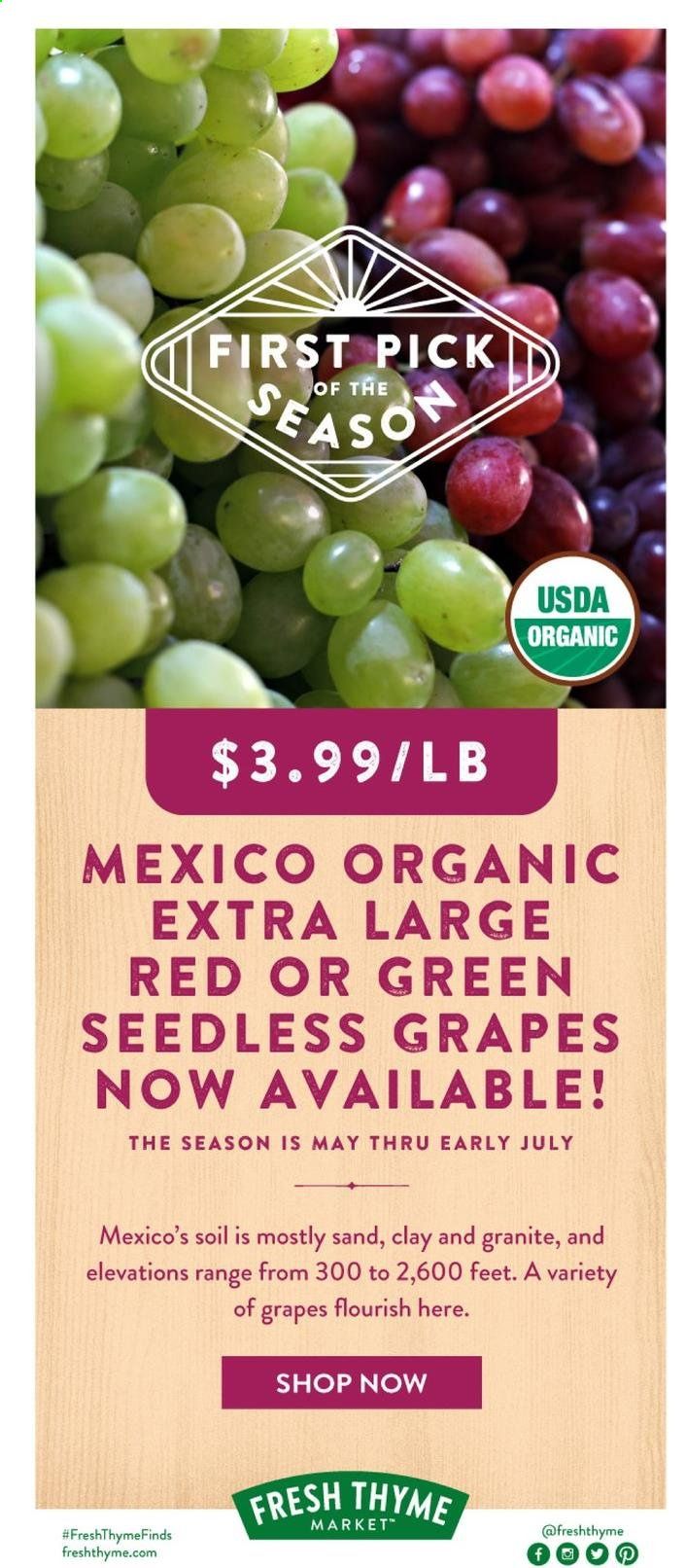 Fresh Thyme Weekly Ad Flyer June 2 to June 8