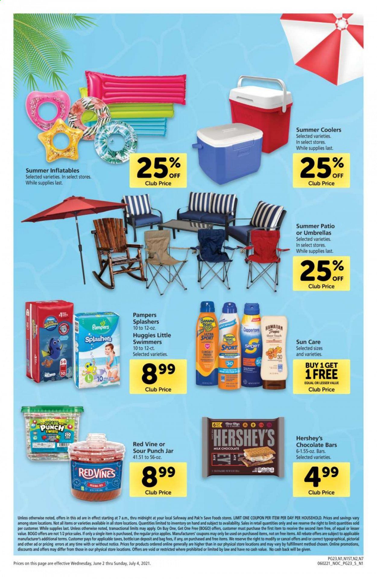 Safeway (AZ, CA, CO, HI, MD, NE, OR, VA, WA) Weekly Ad Flyer June 2 to July 4