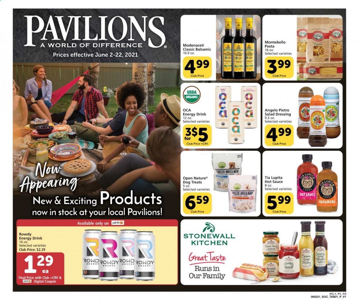 Pavilions (CA) Weekly Ad Flyer June 2 to June 22