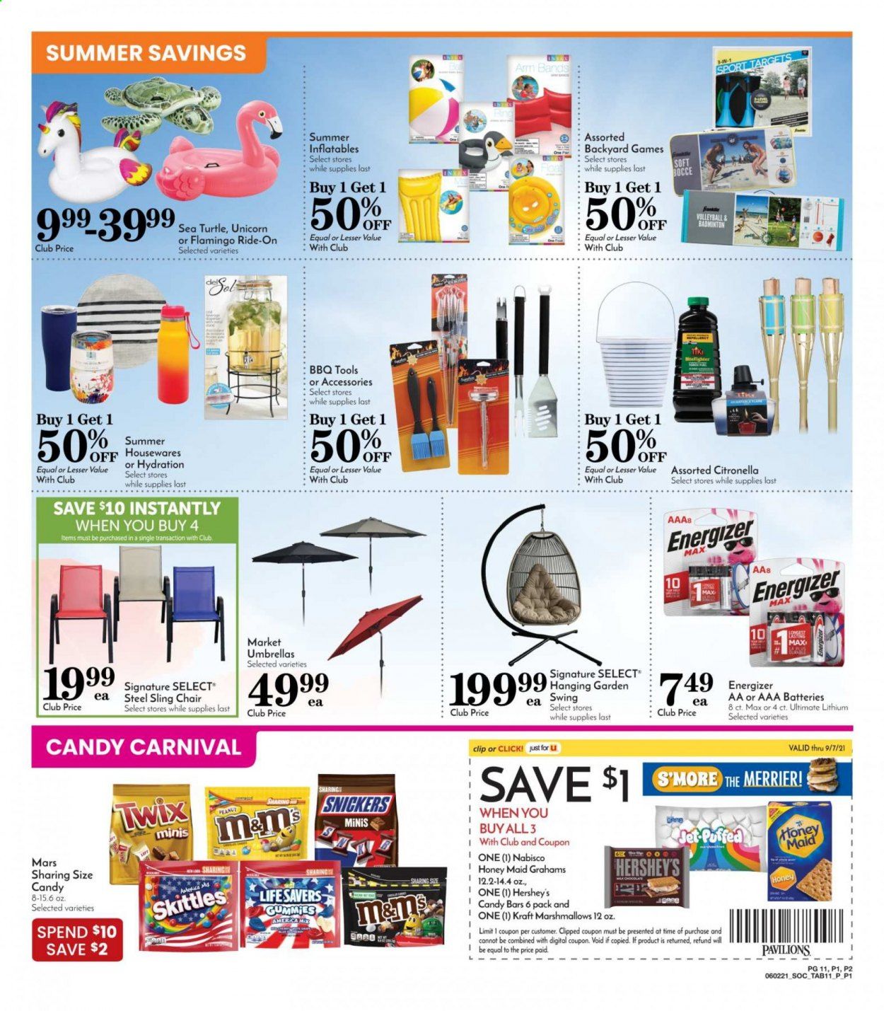 Pavilions (CA) Weekly Ad Flyer June 2 to June 8