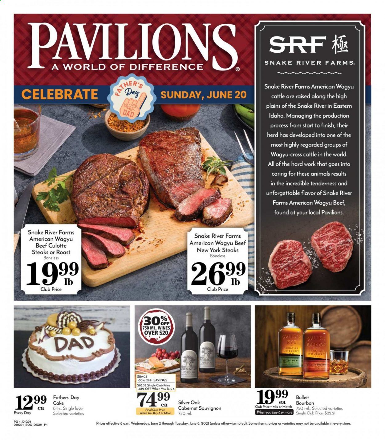 Pavilions (CA) Weekly Ad Flyer June 2 to June 8