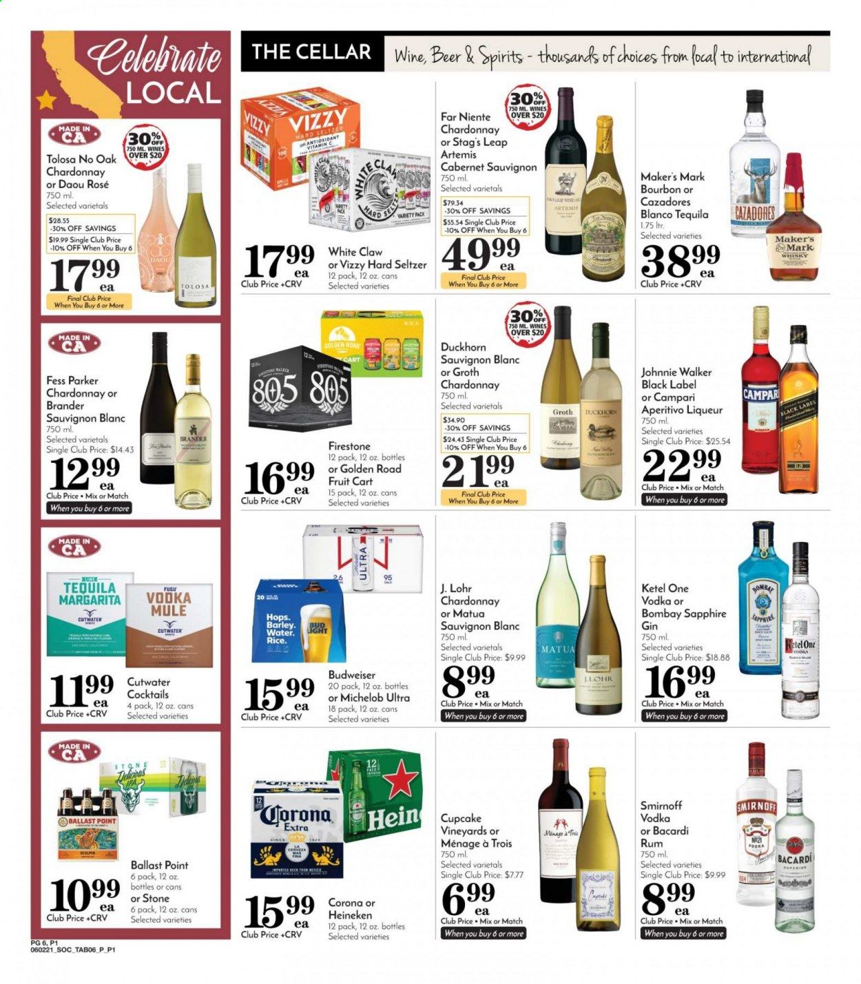 Pavilions (CA) Weekly Ad Flyer June 2 to June 8