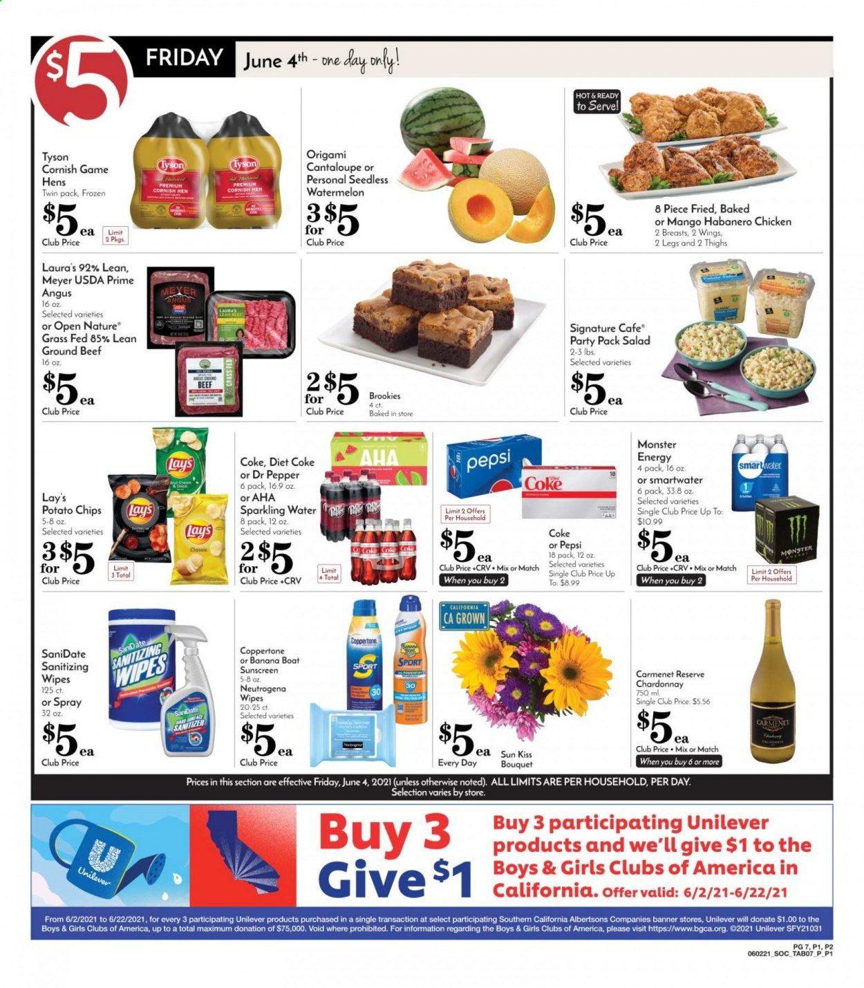 Pavilions (CA) Weekly Ad Flyer June 2 to June 8