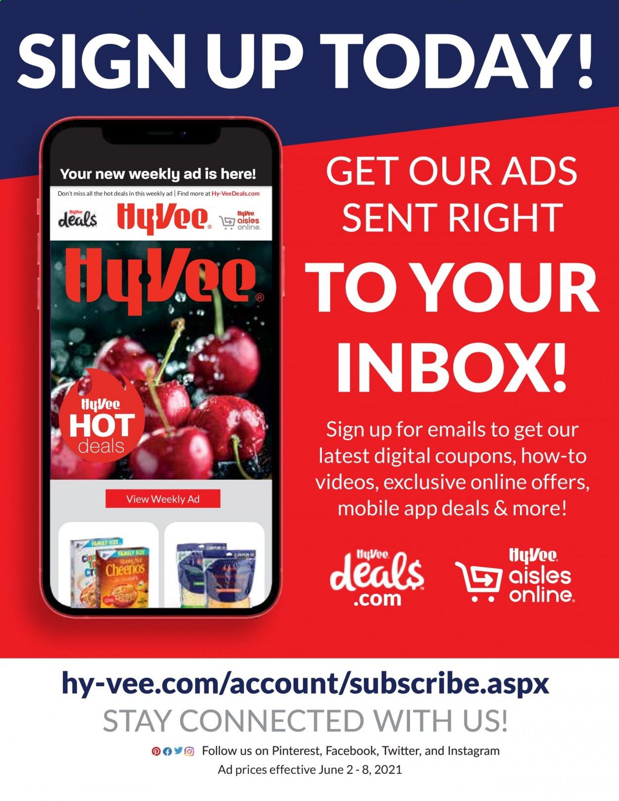 Hy-Vee (IA) Weekly Ad Flyer June 2 to June 8
