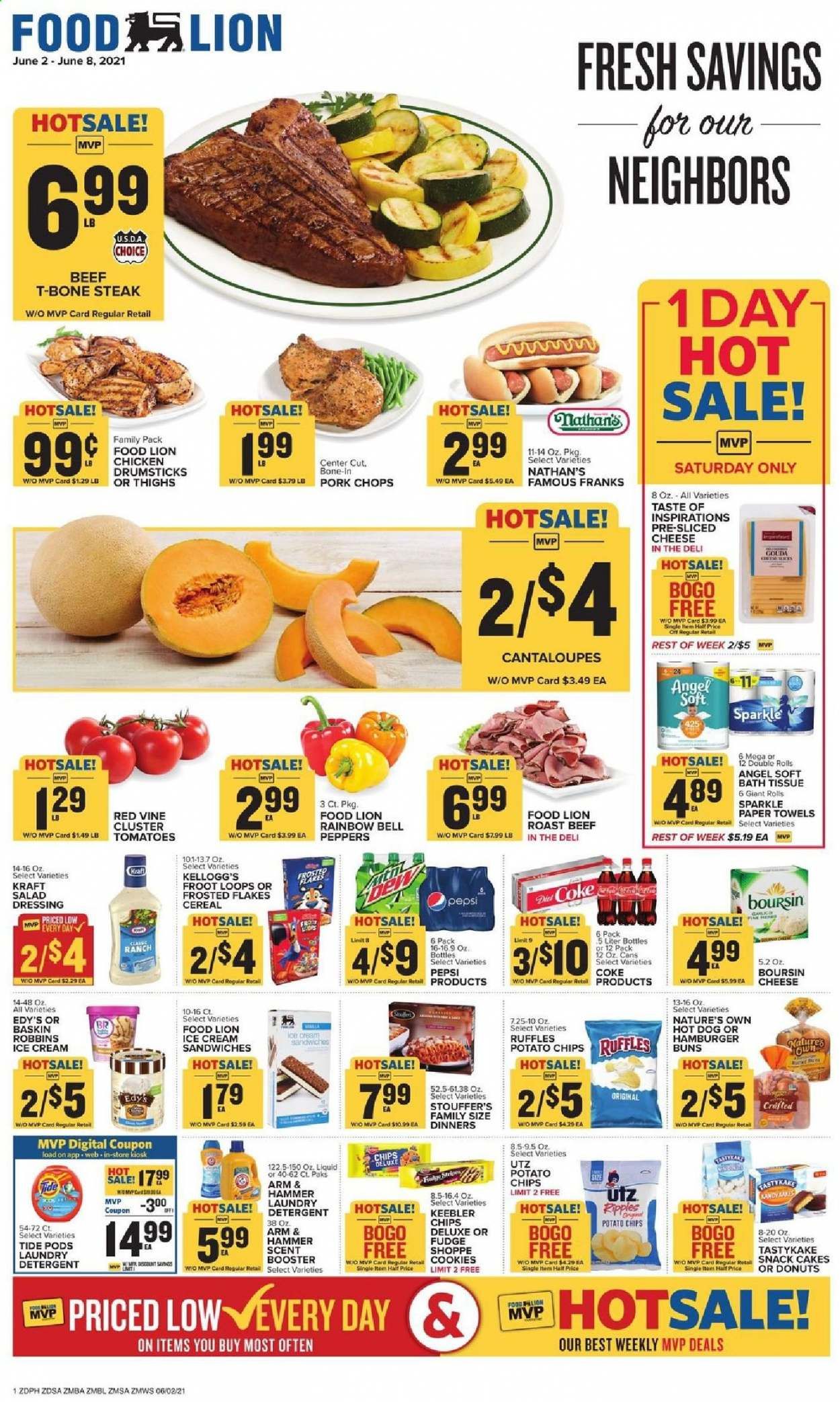 Food Lion (MD) Weekly Ad Flyer June 2 to June 8