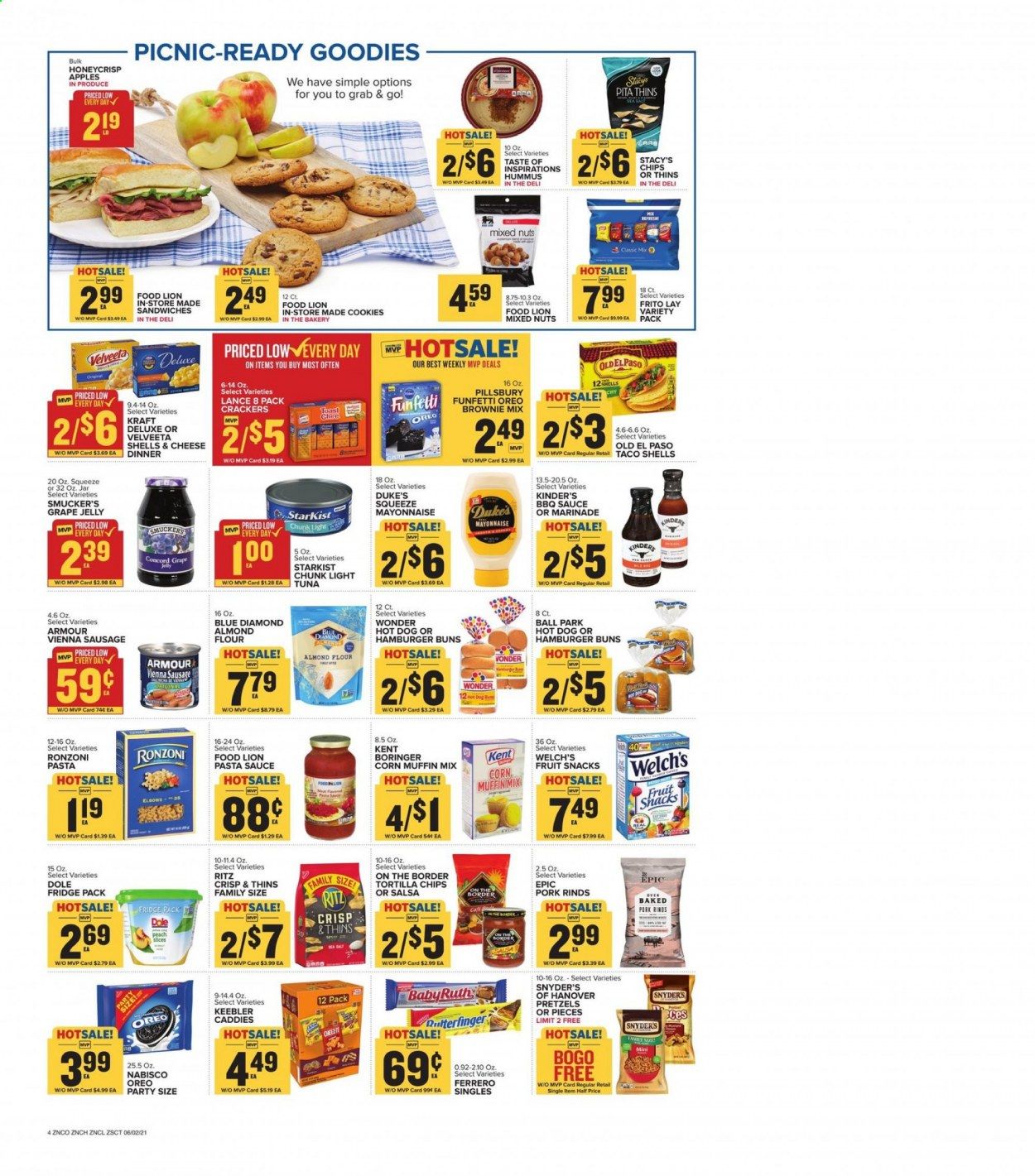 Food Lion (NC) Weekly Ad Flyer June 2 to June 8