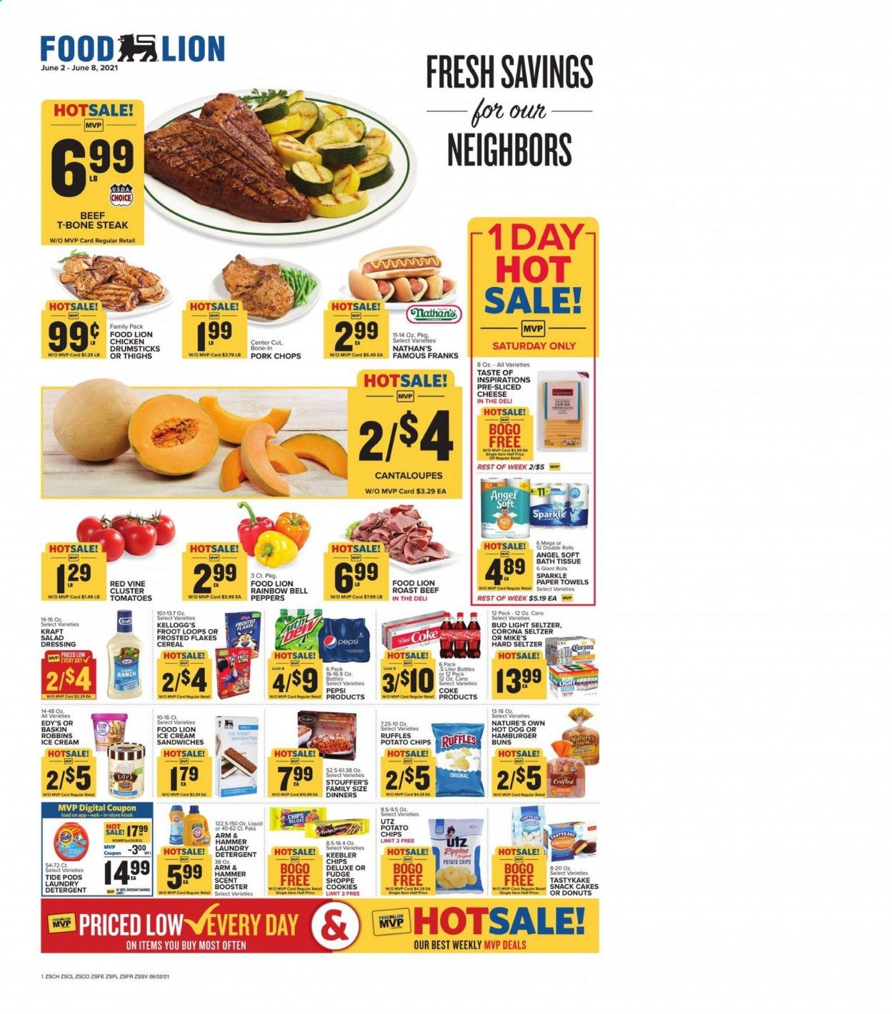 Food Lion (SC) Weekly Ad Flyer June 2 to June 8