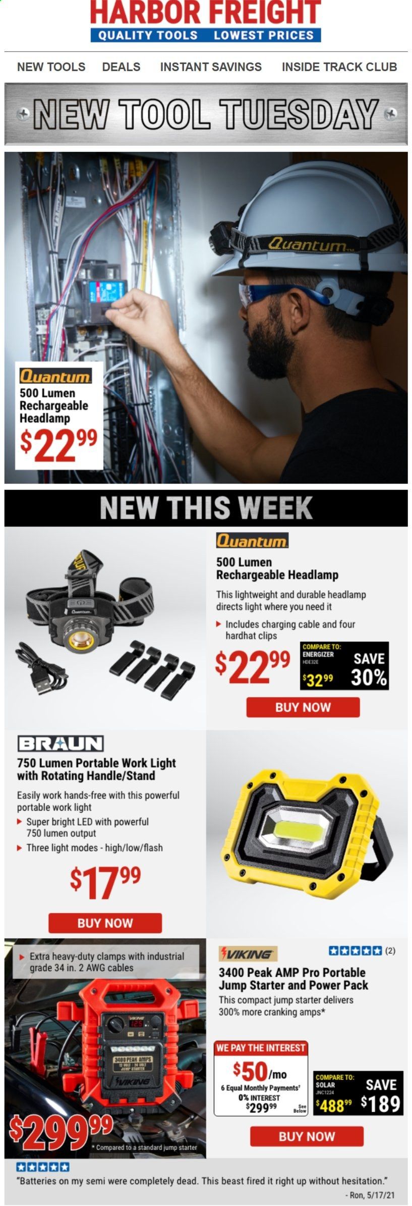Harbor Freight Weekly Ad Flyer June 2 to June 9
