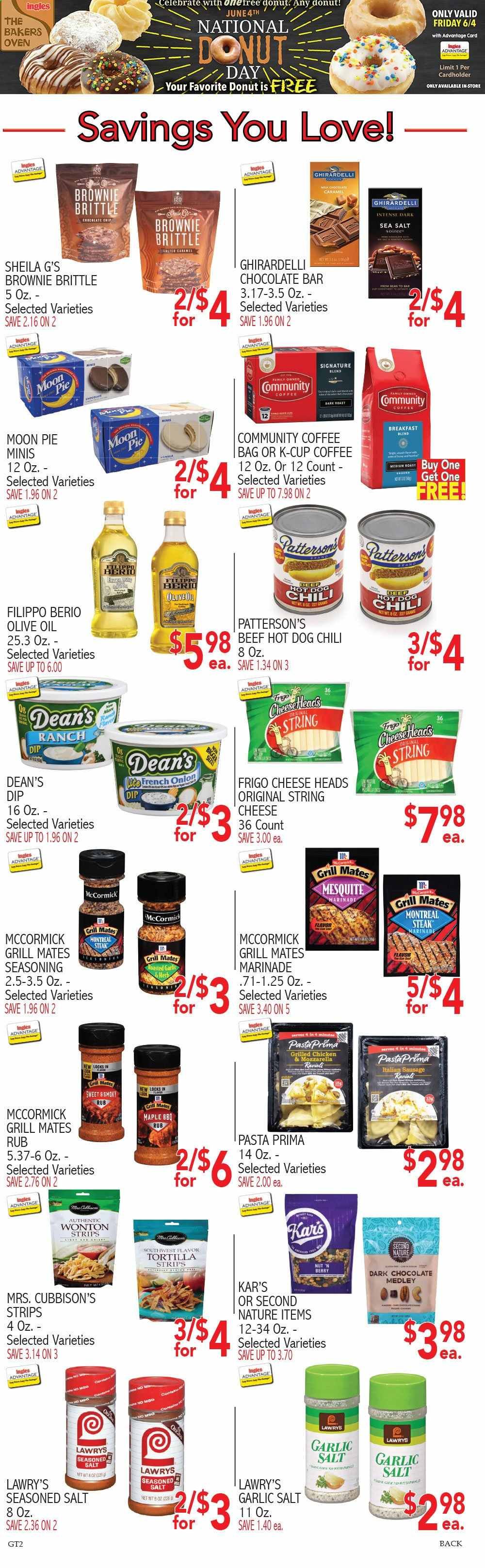 Ingles (GA, NC, SC, TN) Weekly Ad Flyer June 2 to June 8