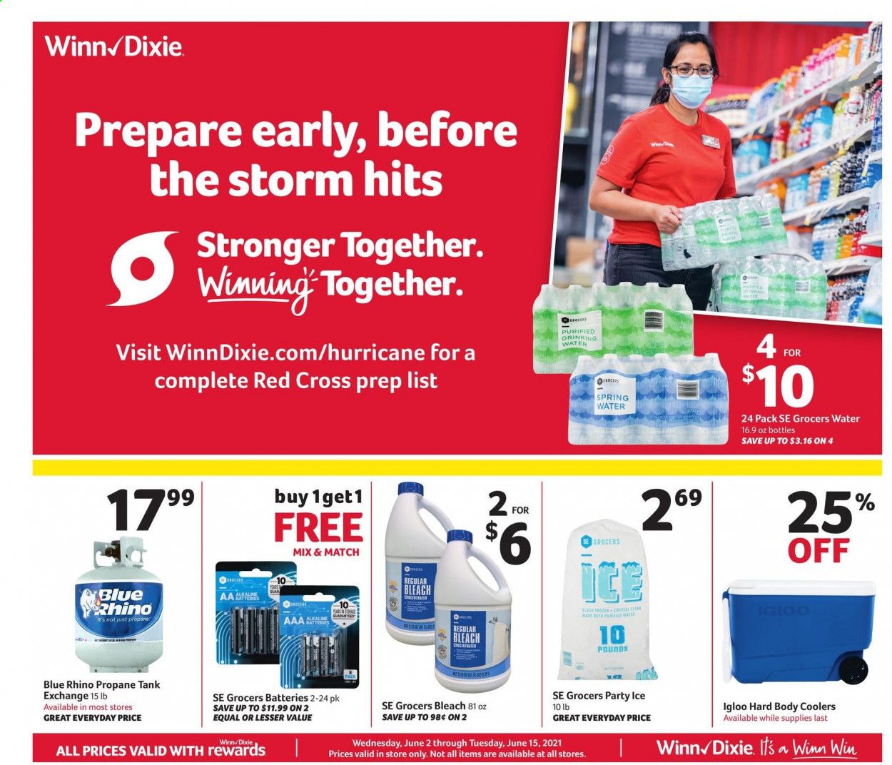 Winn Dixie (AL, FL, GA, LA) Weekly Ad Flyer June 2 to June 15