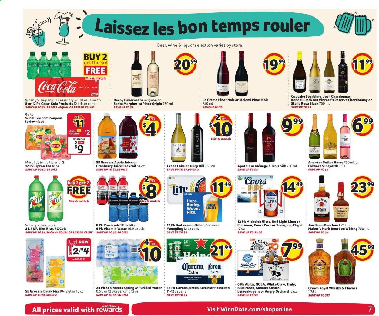 Winn Dixie (AL, FL, GA, LA) Weekly Ad Flyer June 2 to June 8