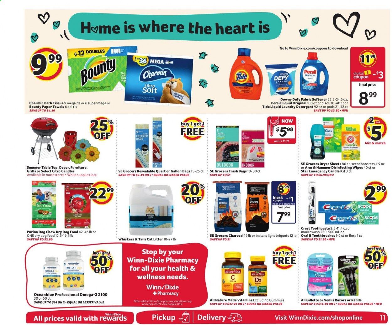 Winn Dixie (AL, FL, GA, LA) Weekly Ad Flyer June 2 to June 8