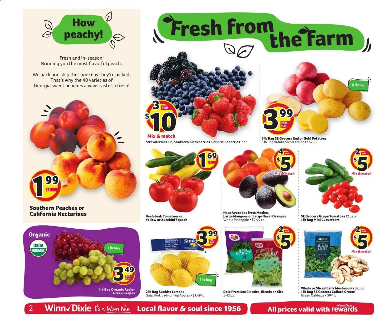 Winn Dixie (AL, FL, GA, LA) Weekly Ad Flyer June 2 to June 8
