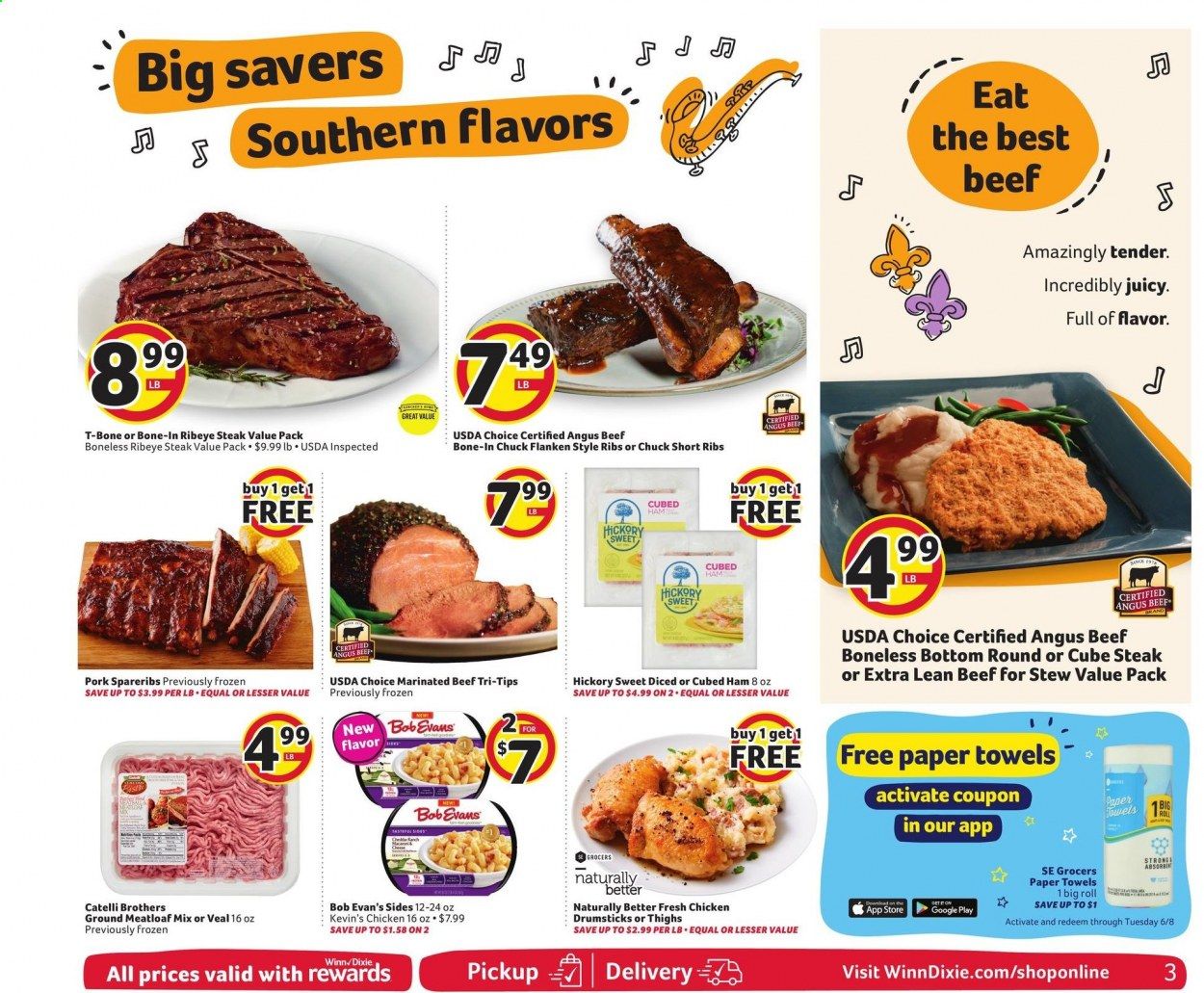 Winn Dixie (AL, FL, GA, LA) Weekly Ad Flyer June 2 to June 8