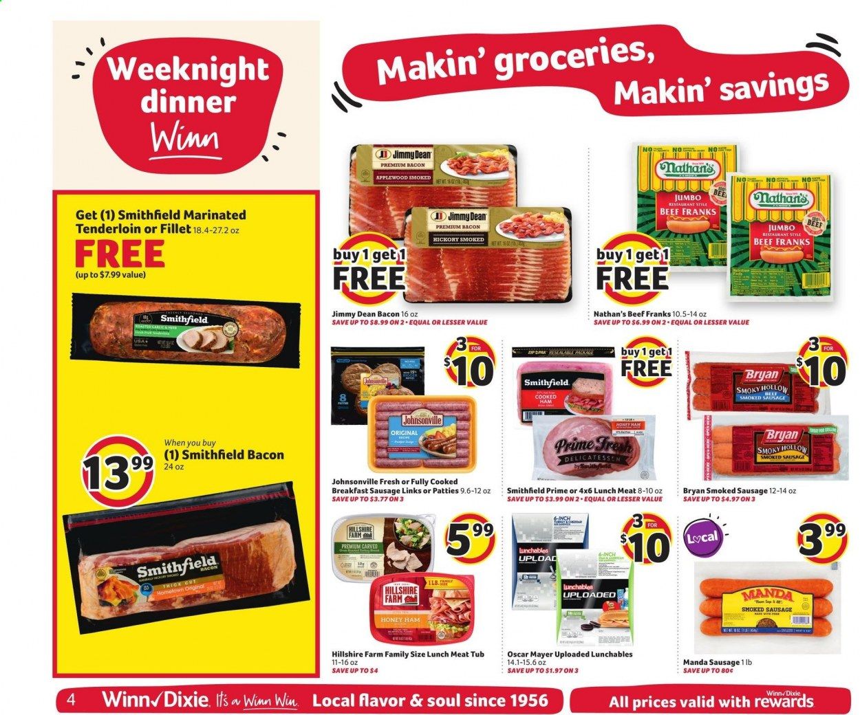 Winn Dixie (AL, FL, GA, LA) Weekly Ad Flyer June 2 to June 8