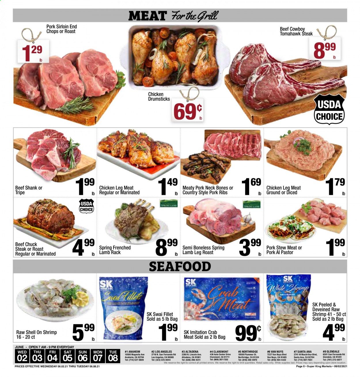 Super King Markets (CA) Weekly Ad Flyer June 2 to June 8
