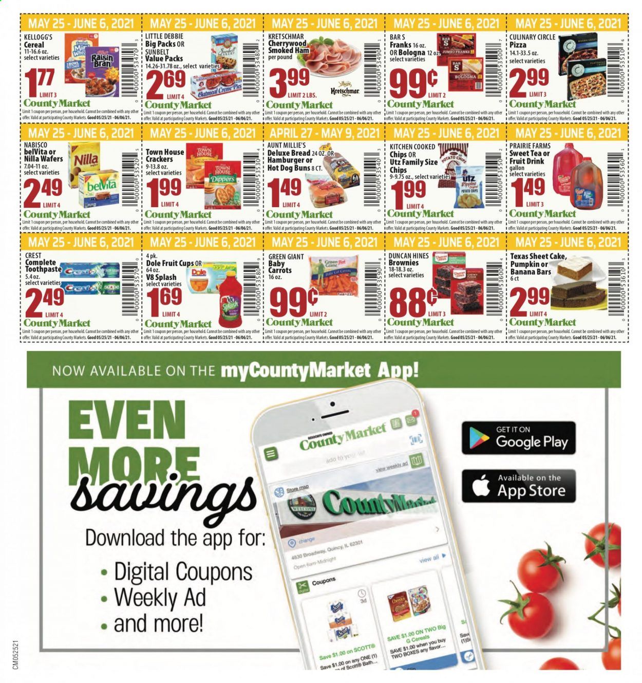 County Market (IL, IN, MO) Weekly Ad Flyer May 25 to June 20