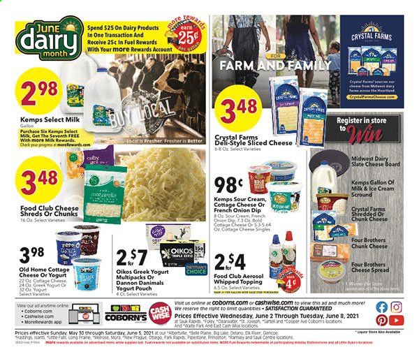 Coborn's (MN, SD) Weekly Ad Flyer June 2 to June 8