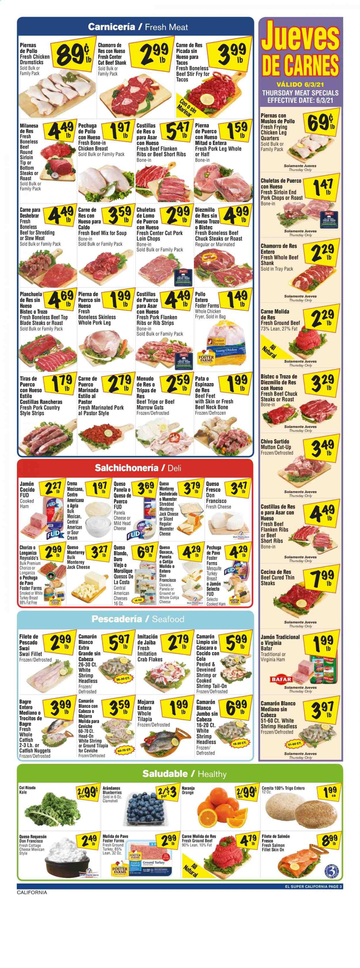 El Super (CA, NM, NV, TX) Weekly Ad Flyer June 2 to June 8
