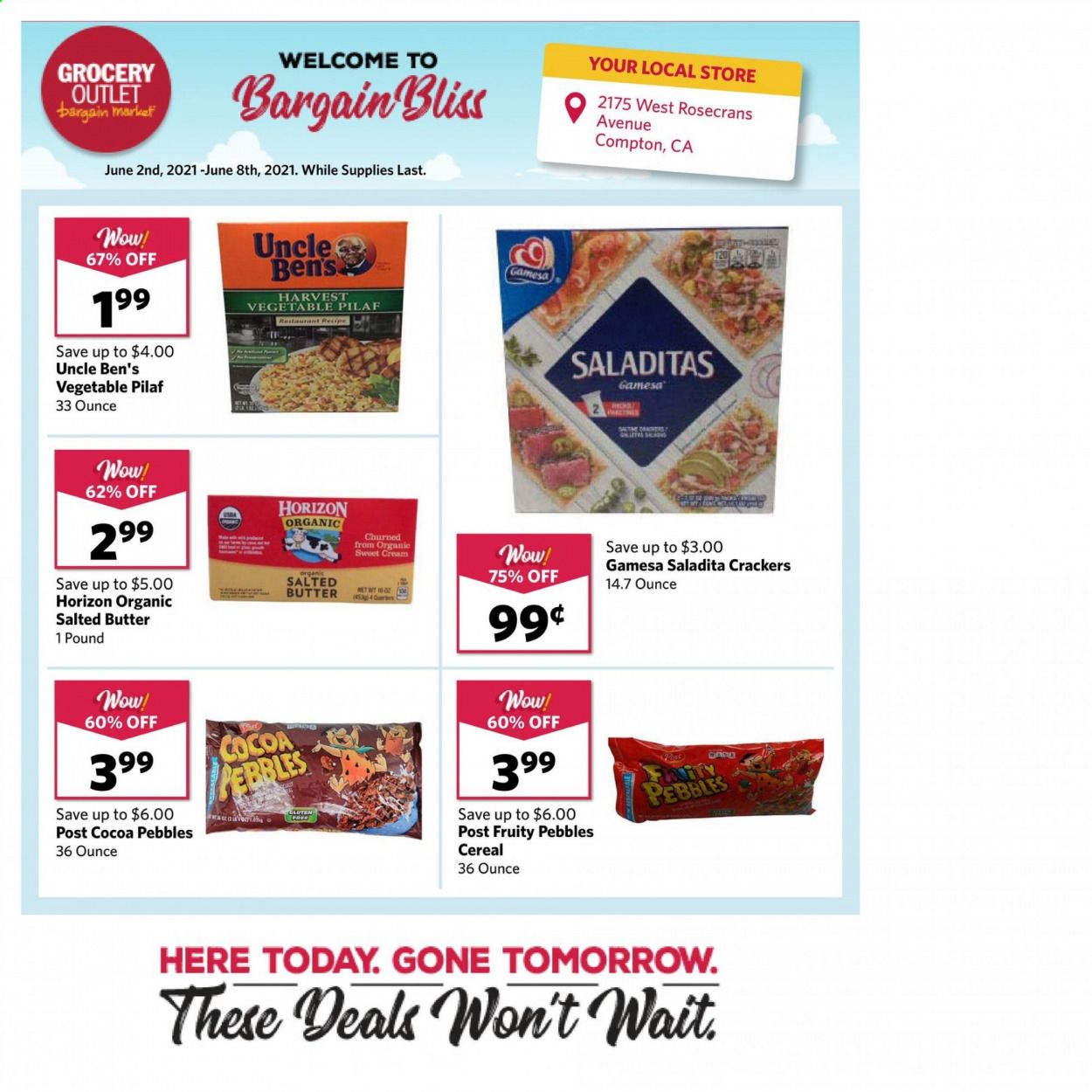 Grocery Outlet (CA, ID, OR, PA, WA) Weekly Ad Flyer June 2 to June 8
