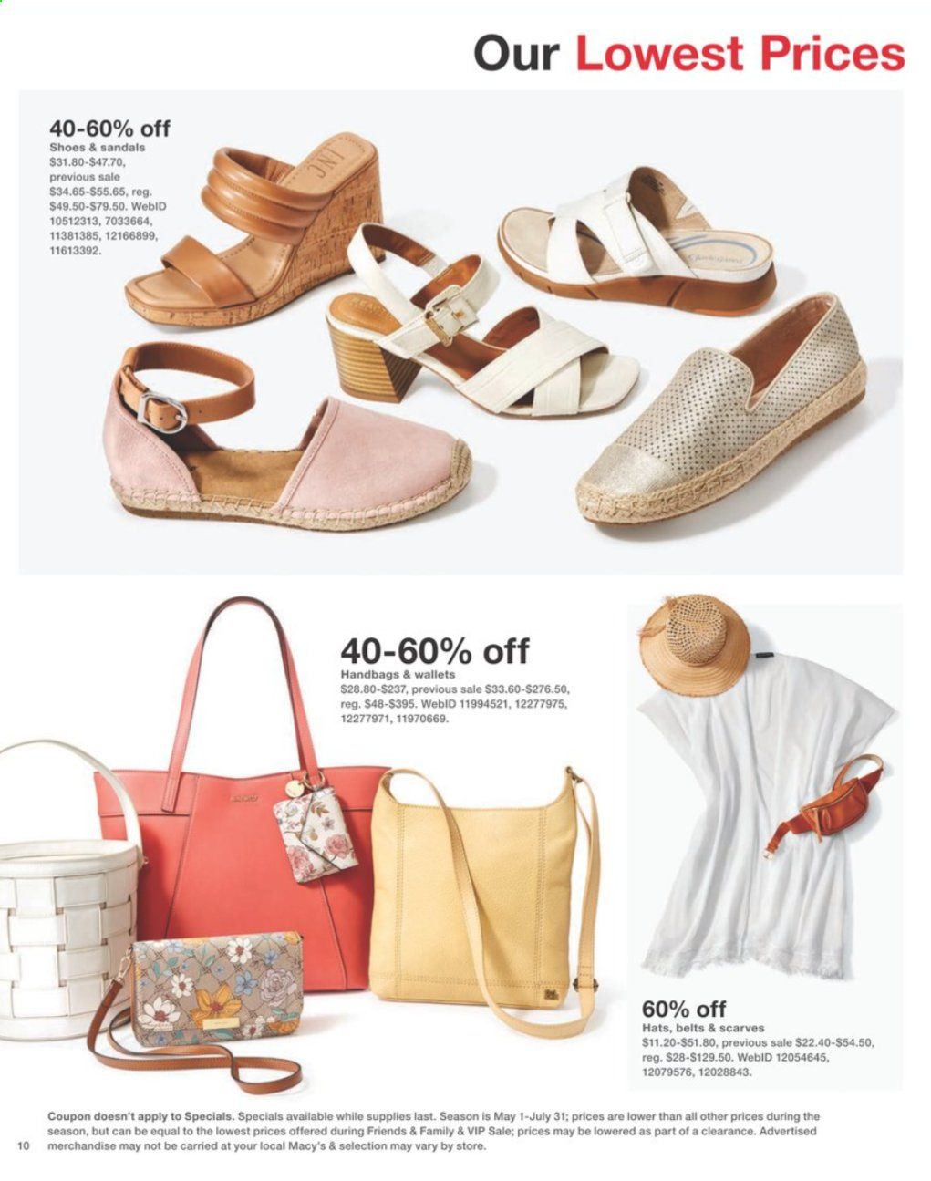 Macy's Weekly Ad Flyer June 3 to June 6