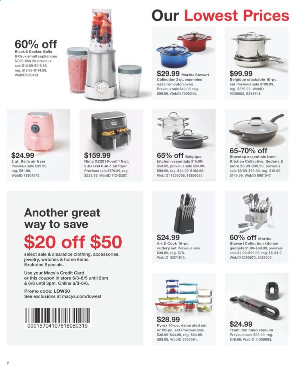 Macy's Weekly Ad Flyer June 3 to June 6