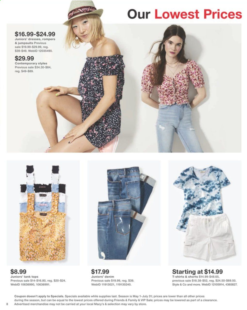 Macy's Weekly Ad Flyer June 3 to June 6