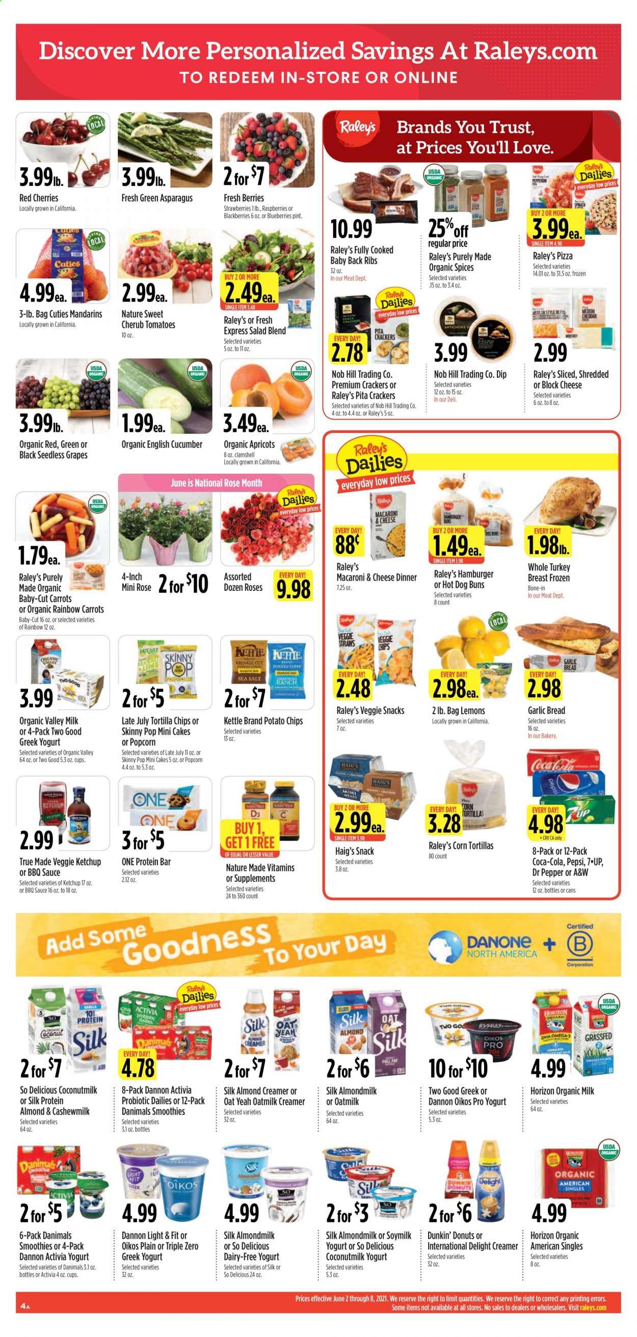 Raley's (CA, NV) Weekly Ad Flyer June 2 to June 8