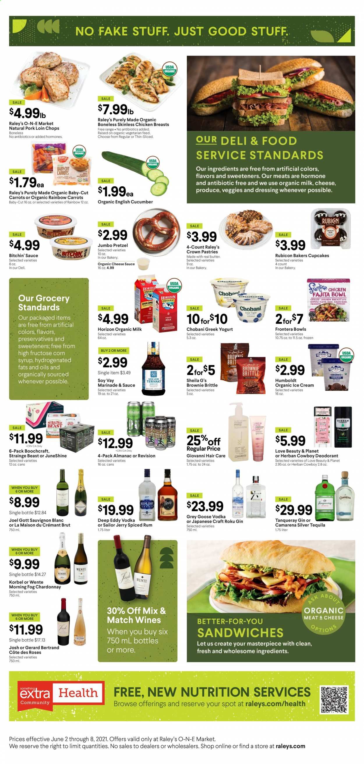 Raley's (CA) Weekly Ad Flyer June 2 to June 8