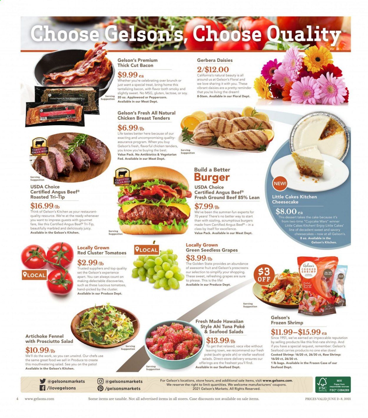 Gelson's (CA) Weekly Ad Flyer June 2 to June 8