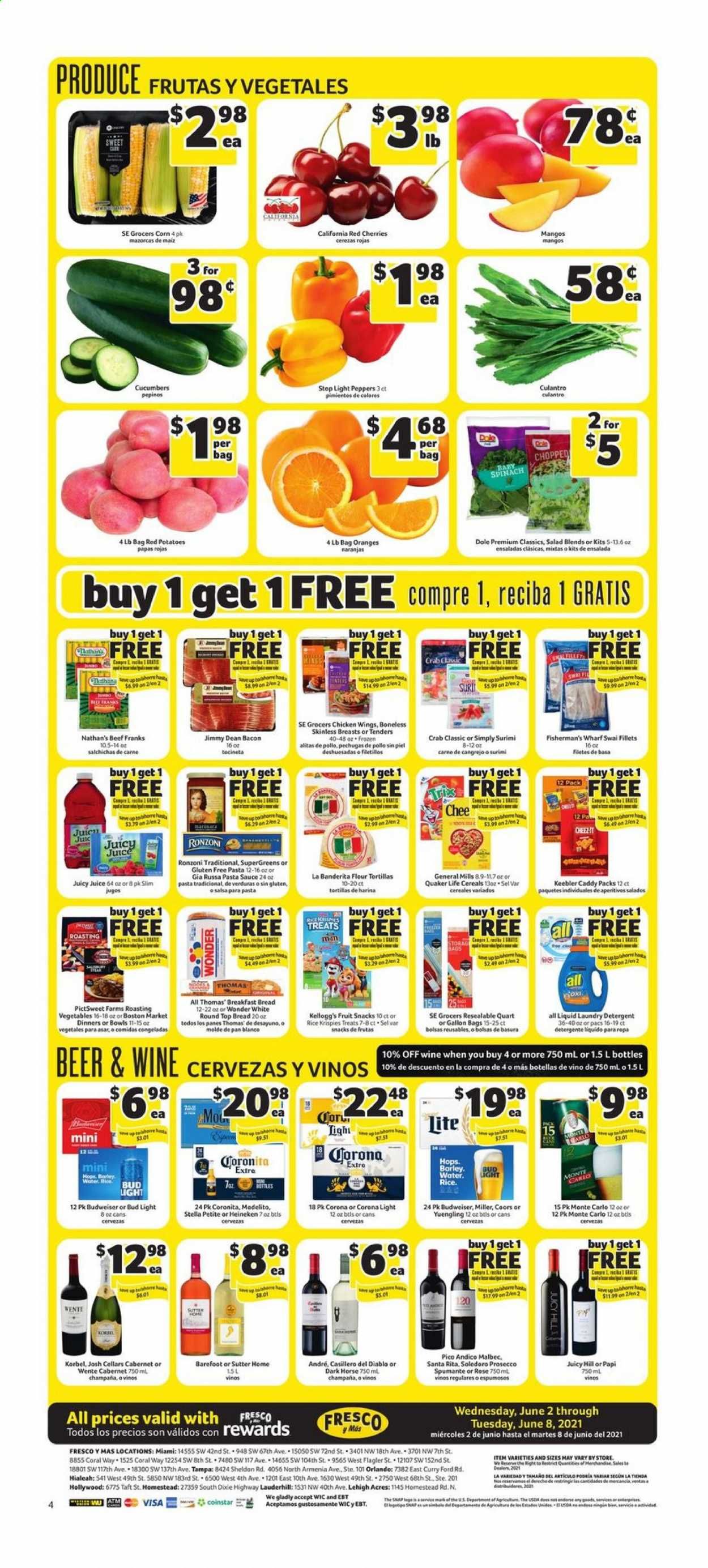 Fresco y Más (FL) Weekly Ad Flyer June 2 to June 8
