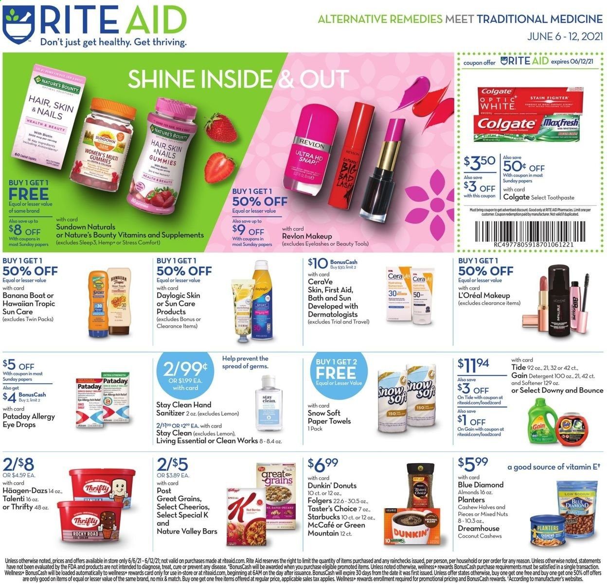 RITE AID Weekly Ad Flyer June 6 to June 12