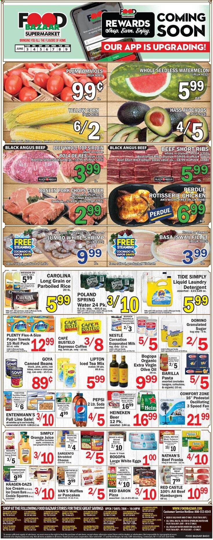 Food Bazaar (CT, NJ, NY) Weekly Ad Flyer June 3 to June 9