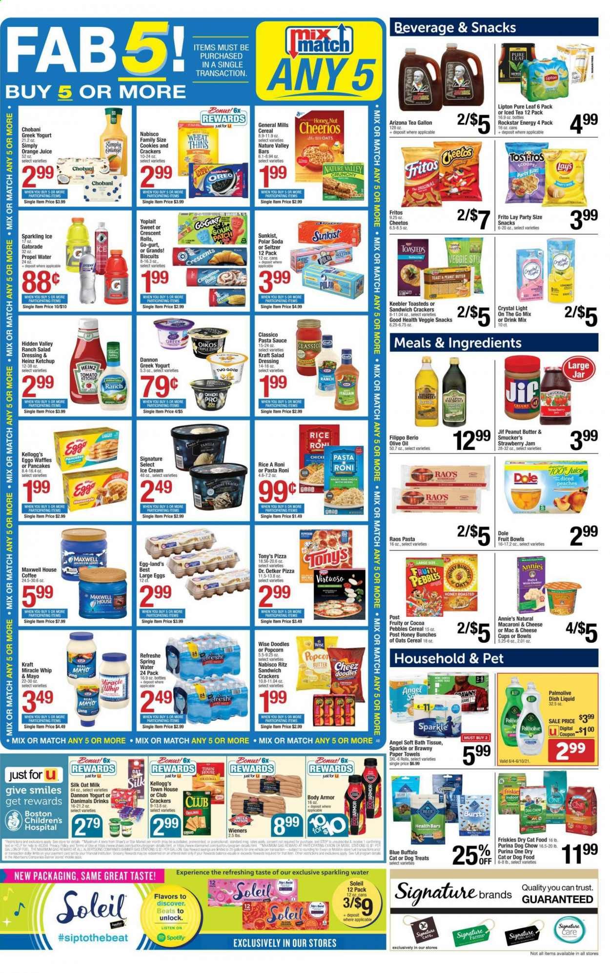 Shaw’s (MA, ME, NH, RI, VT) Weekly Ad Flyer June 4 to June 10